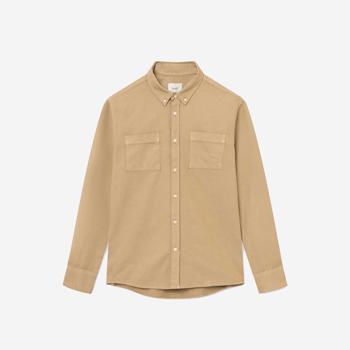 Bear Canvas Shirt - Curry