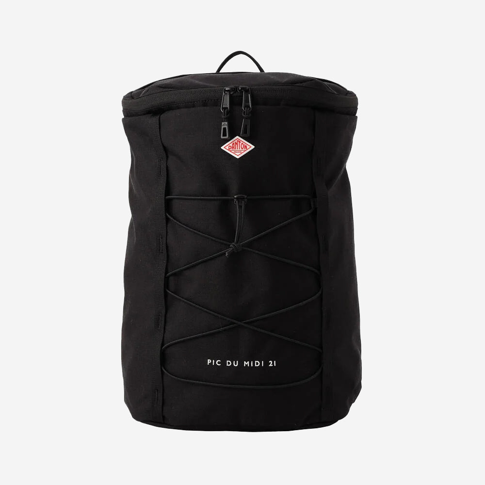 DANTON - Pic Du Midi Cordura Canvas 21L Outdoor Backpack - Black