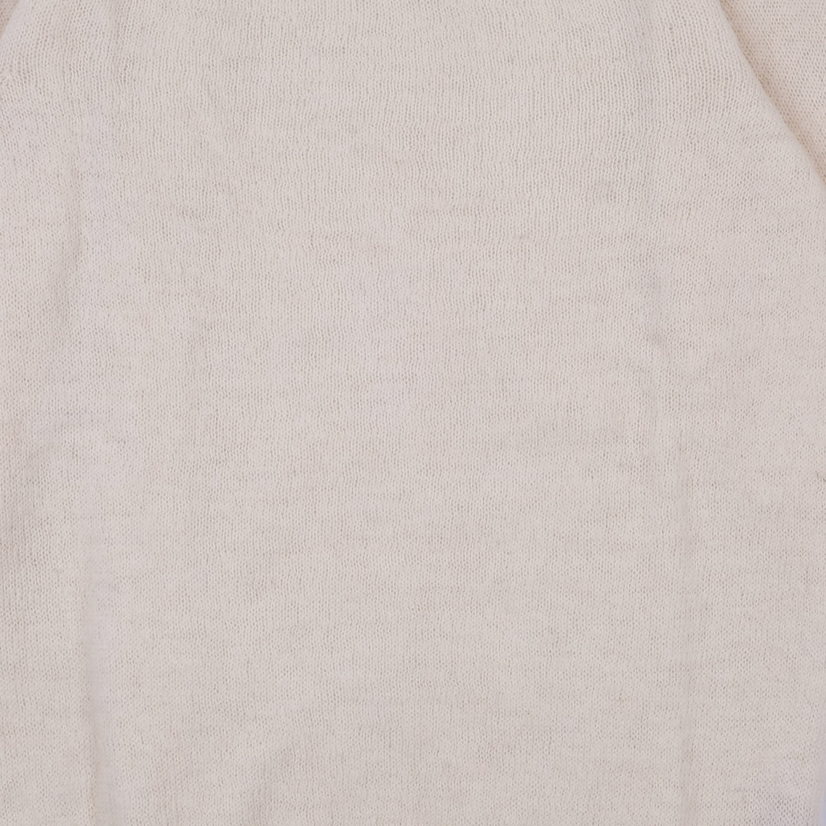 Pure Voe Shetland Wool Undyed Crew Sweater - Ecru