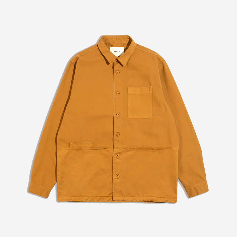 Rosyth Shirt Jacket - Dark Ochre