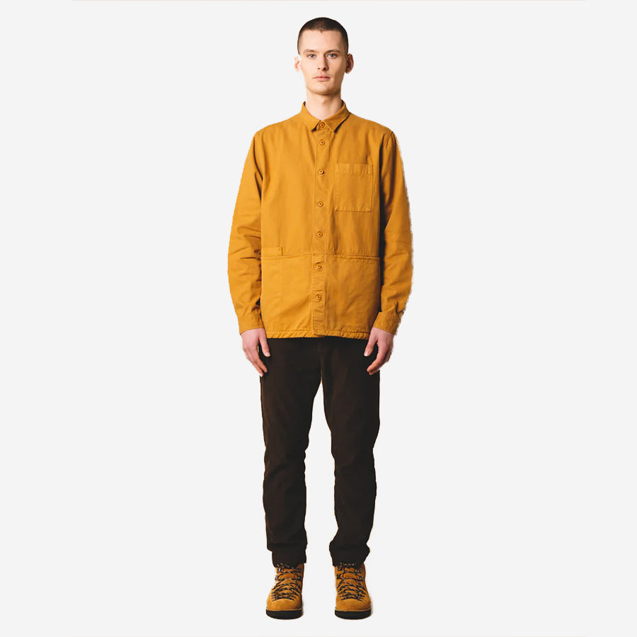 Rosyth Shirt Jacket - Dark Ochre