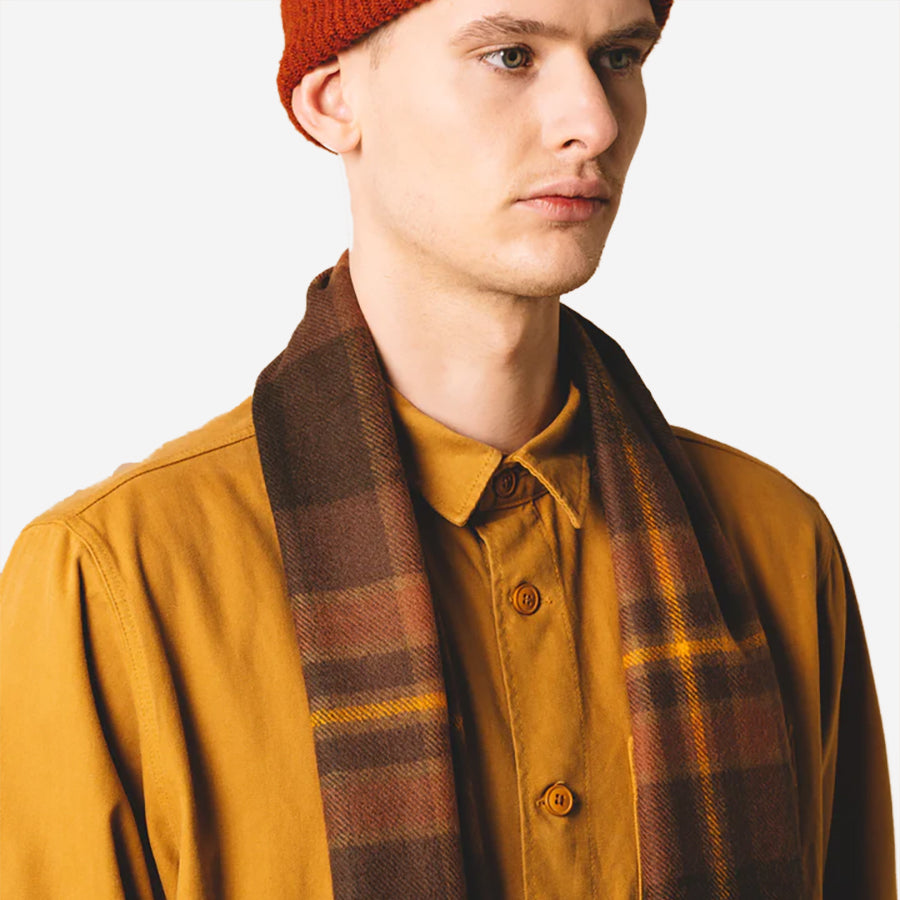 Rosyth Shirt Jacket - Dark Ochre
