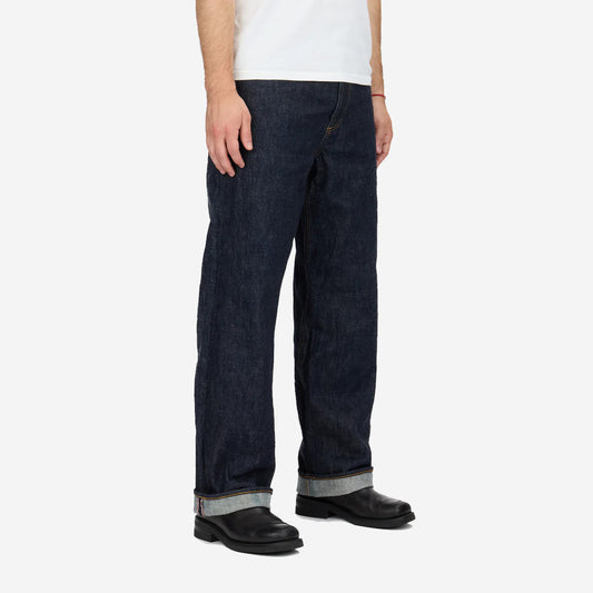 RS-100xk - Relaxed Straight 14oz Rinsed Kibata Selvedge - Indigo