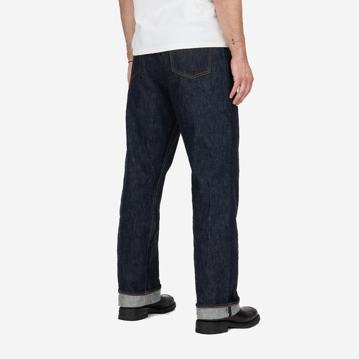 RS-100xk - Relaxed Straight 14oz Rinsed Kibata Selvedge - Indigo