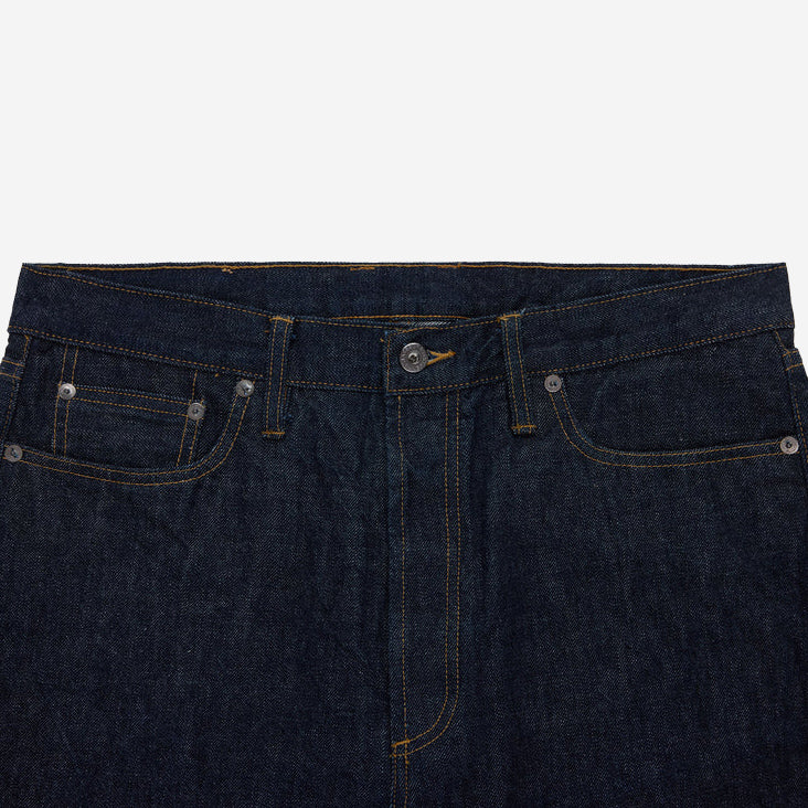 RS-100xk - Relaxed Straight 14oz Rinsed Kibata Selvedge - Indigo