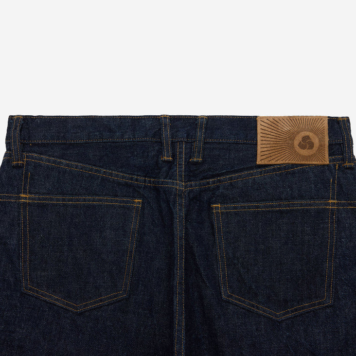 RS-100xk - Relaxed Straight 14oz Rinsed Kibata Selvedge - Indigo