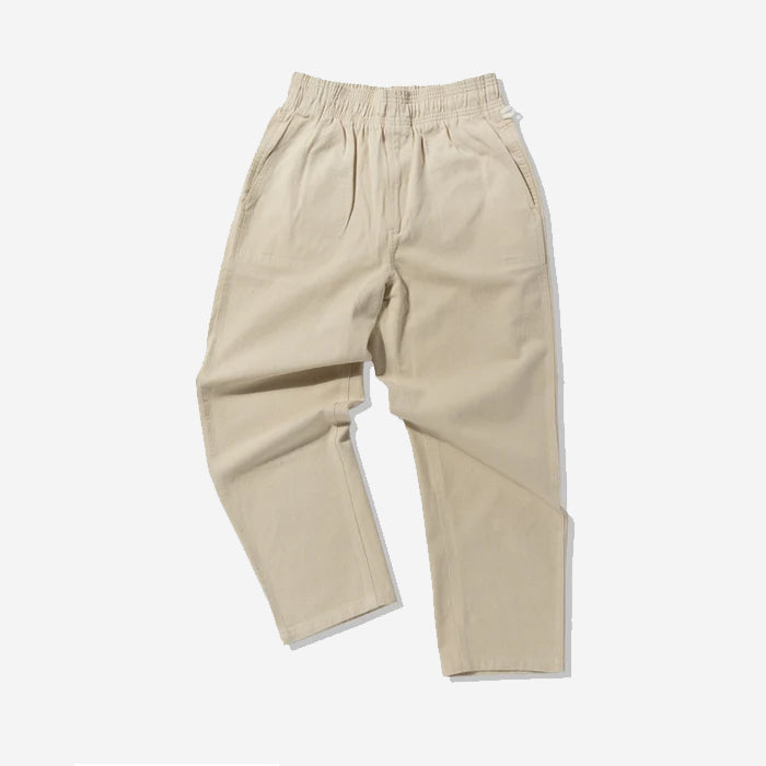 Ranch Wide Taper Pants - Denim Natural