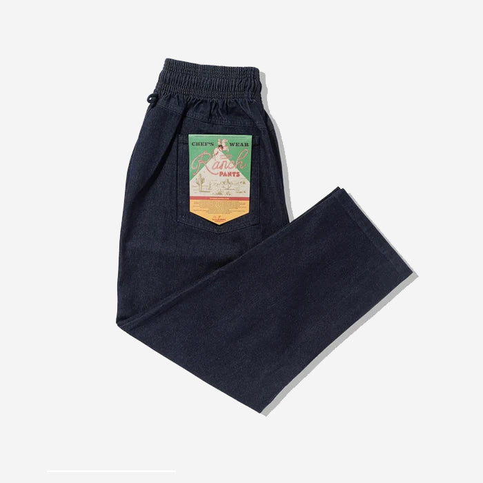 Ranch Wide Taper Pants - Denim Navy