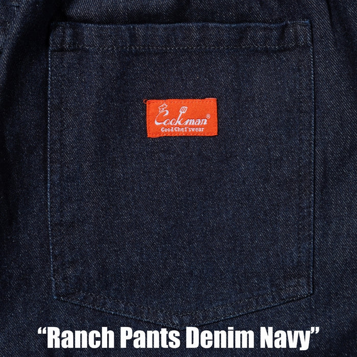 Ranch Wide Taper Pants - Denim Navy