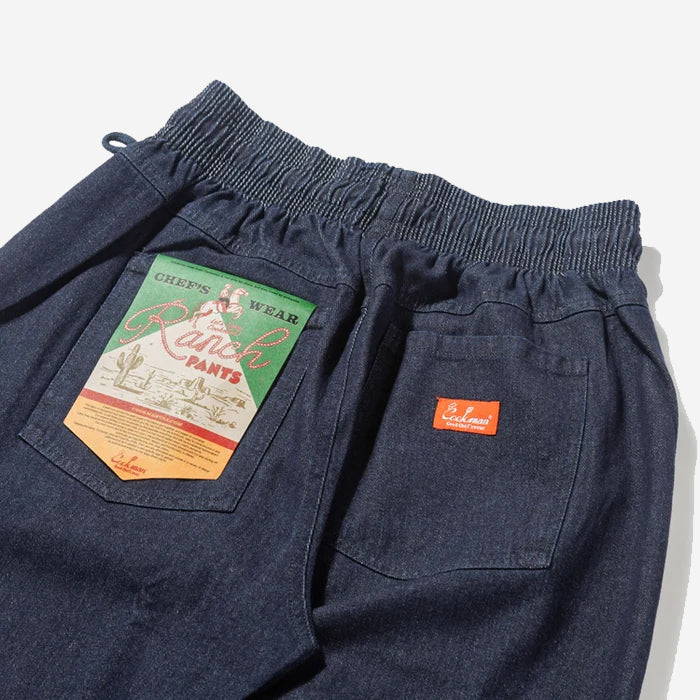Ranch Wide Taper Pants - Denim Navy