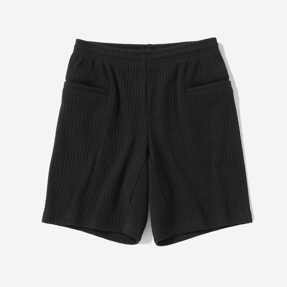 Rib Shorts - Black