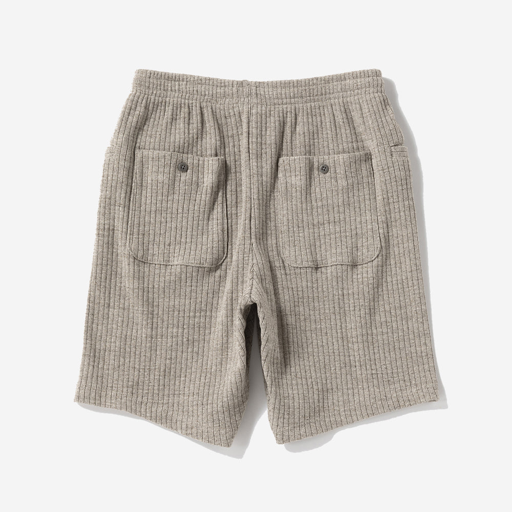 Rib Shorts - Dark Clover