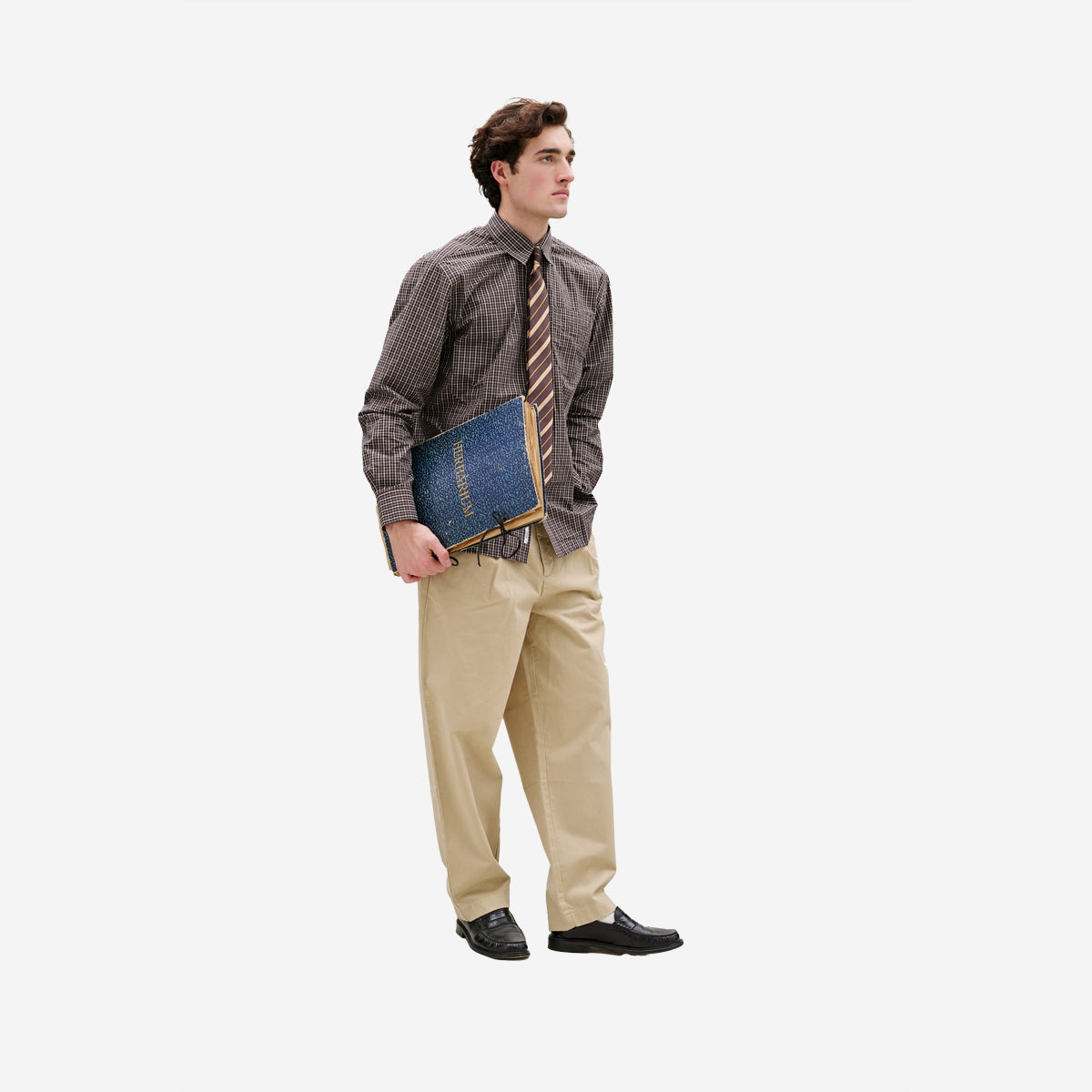 Scout Poplin Relaxed Fit Shirt - Mole Check