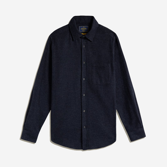 Sounds Dot Flannel Shirt - Grey