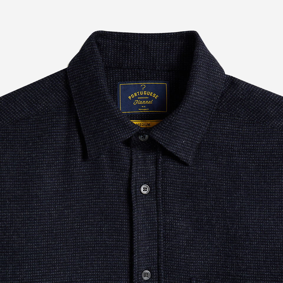 Sounds Dot Flannel Shirt - Grey