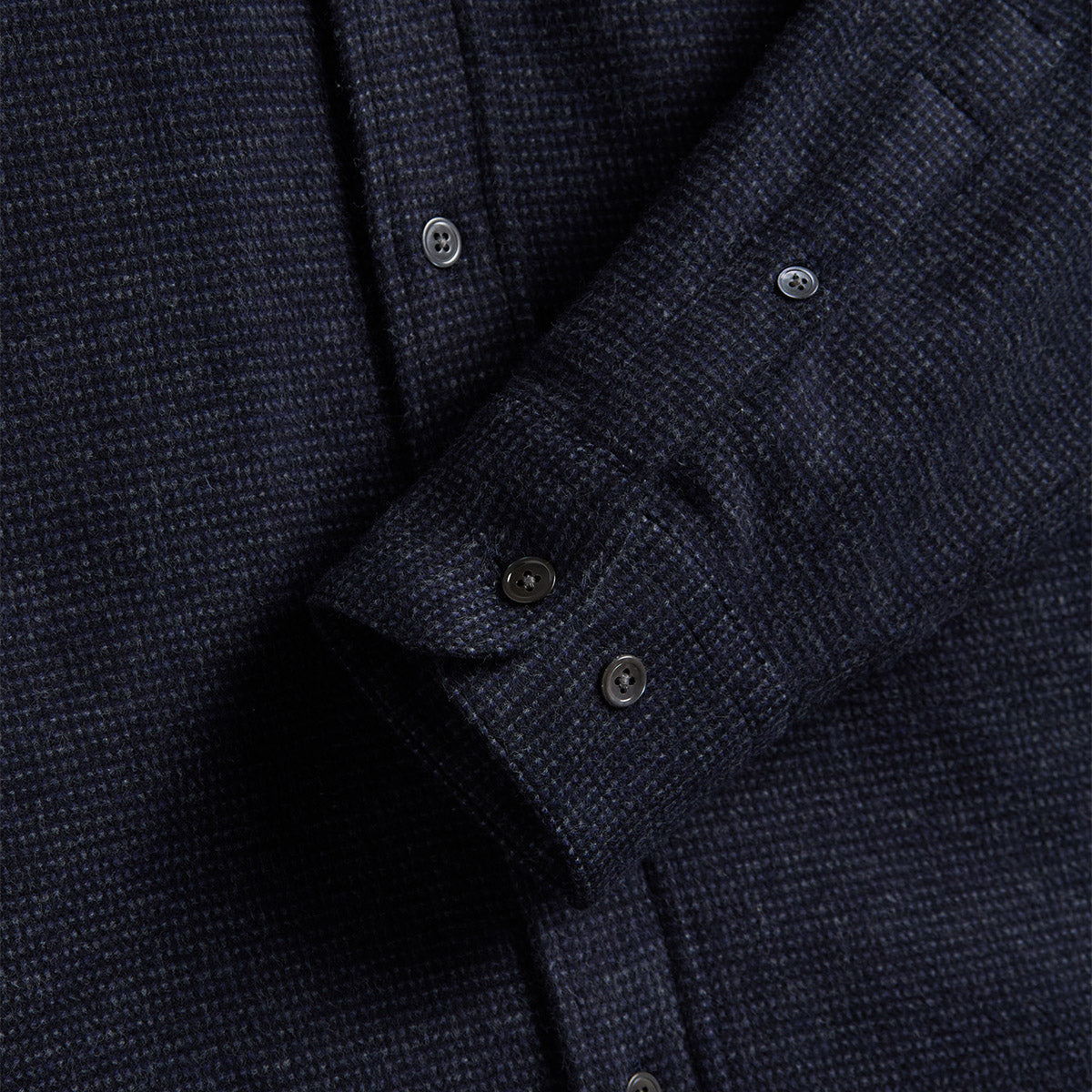 Sounds Dot Flannel Shirt - Grey