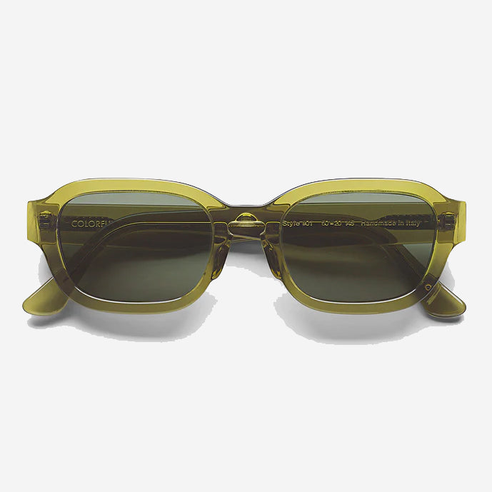 Sunglasses 01 - Seaweed Green/Green