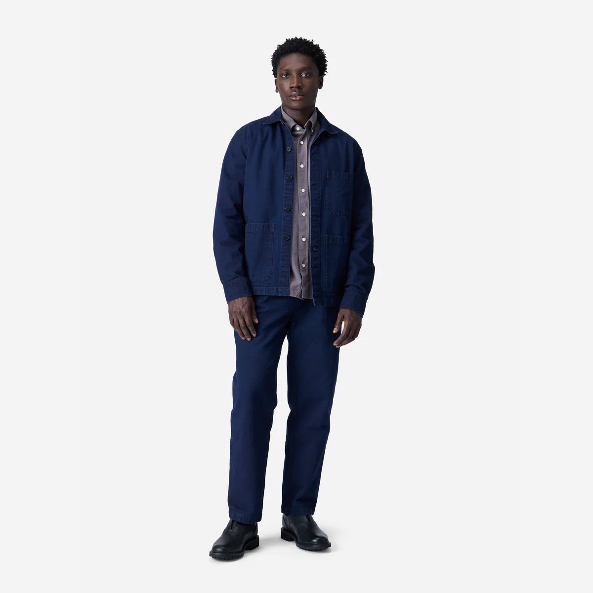 Easy Pant - Indigo Canvas