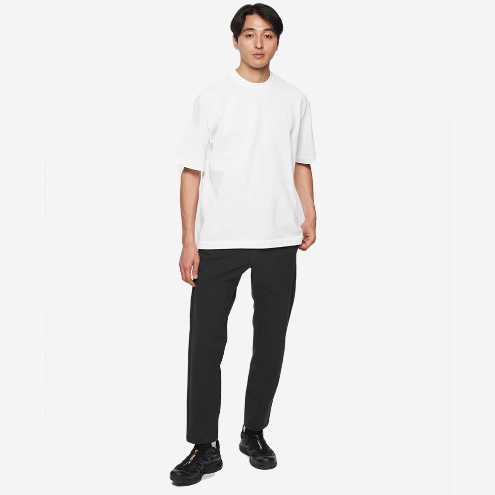 Slim Tapered Stretch Pants - Black
