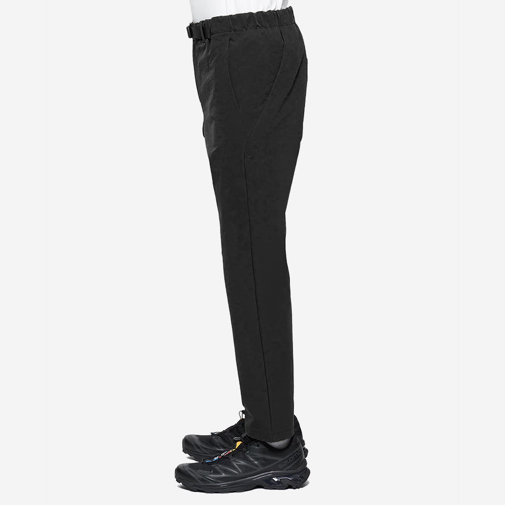 Slim Tapered Stretch Pants - Black