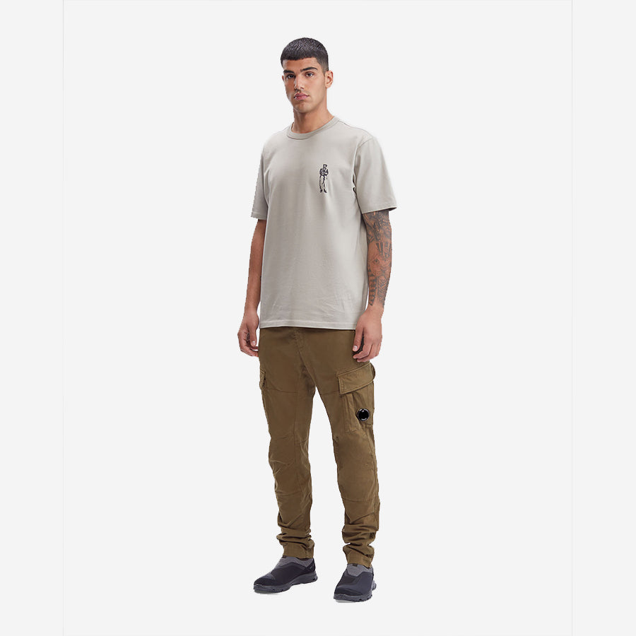 Stretch Sateen Lens Cargo Pants Ergonomic Fit - Butternut Brown