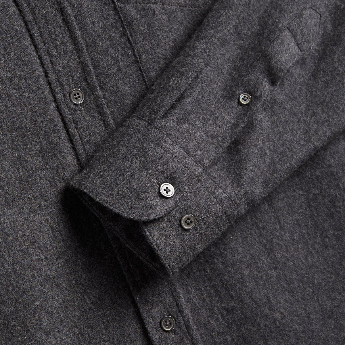 Suavis Flannel Shirt - Grey