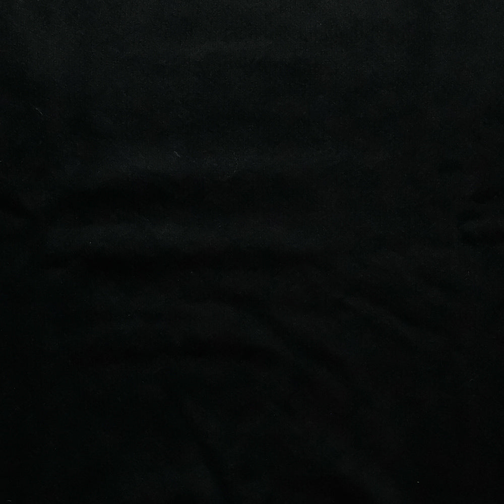 Superfine Lambswool Crew Sweater - Black