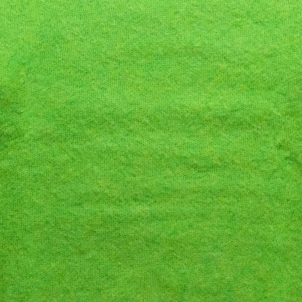 Supersoft Shaggy Wool Crew Sweater - Garden Leaf
