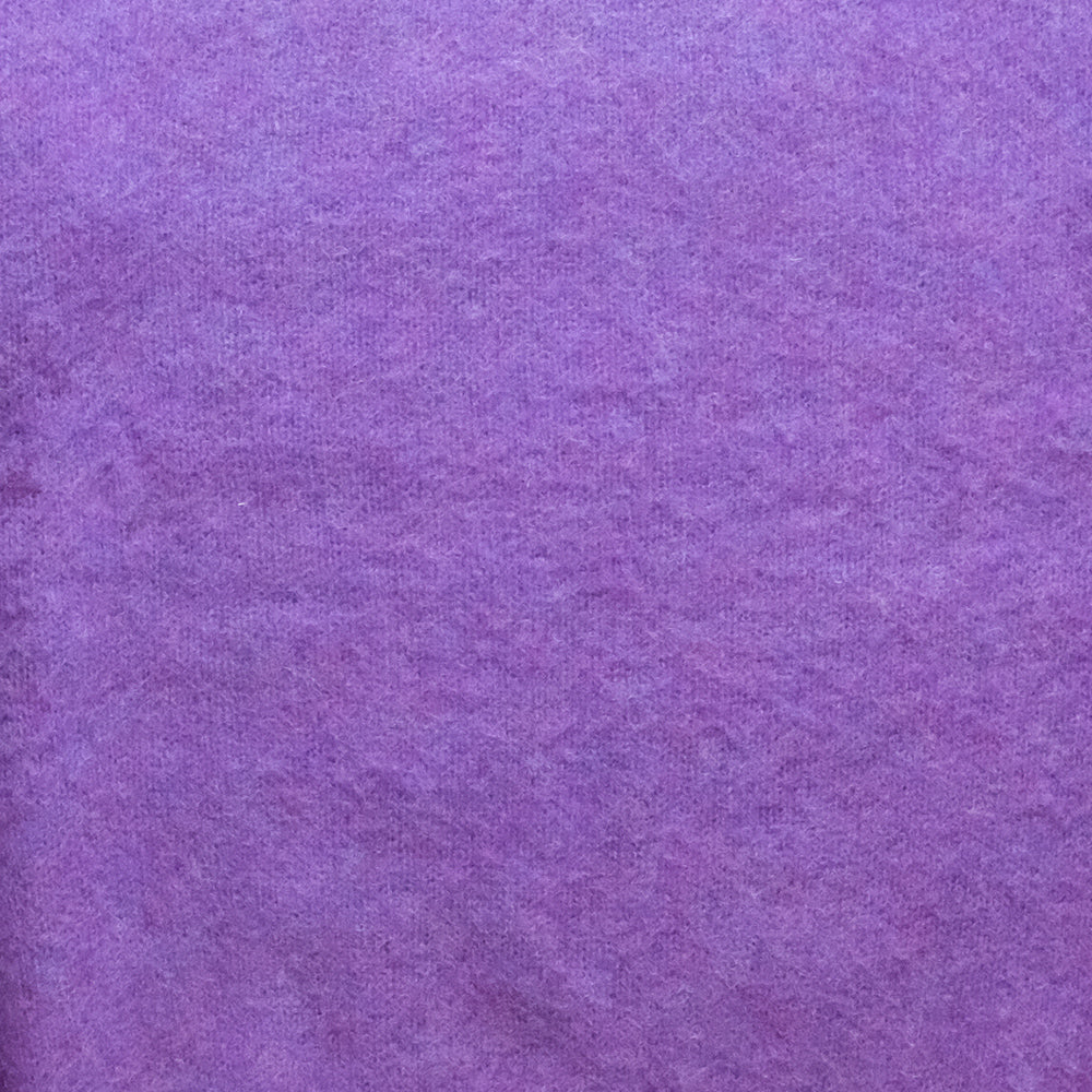 Supersoft Shaggy Wool Crew Sweater - New Amethyst