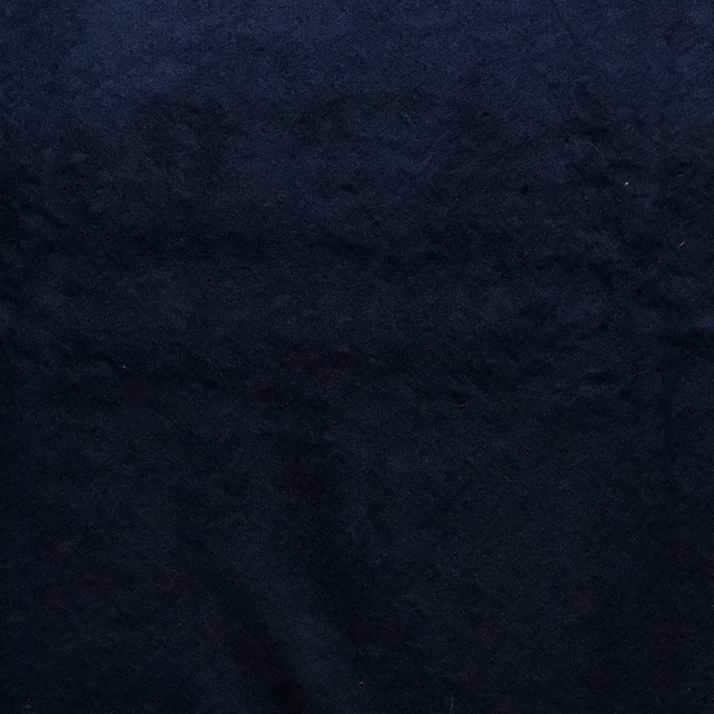 Supersoft Shaggy Wool Crew Sweater - New Navy