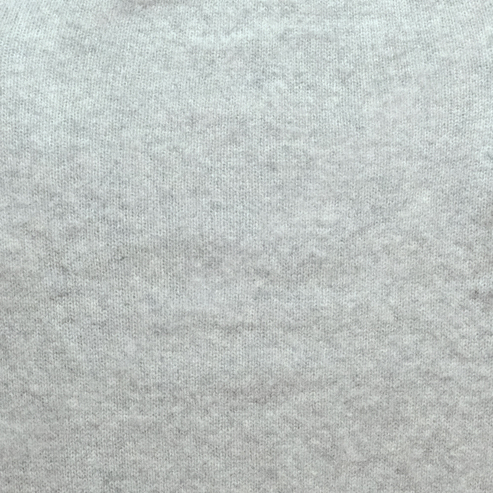 Supersoft Shaggy Wool Turtleneck - Silver