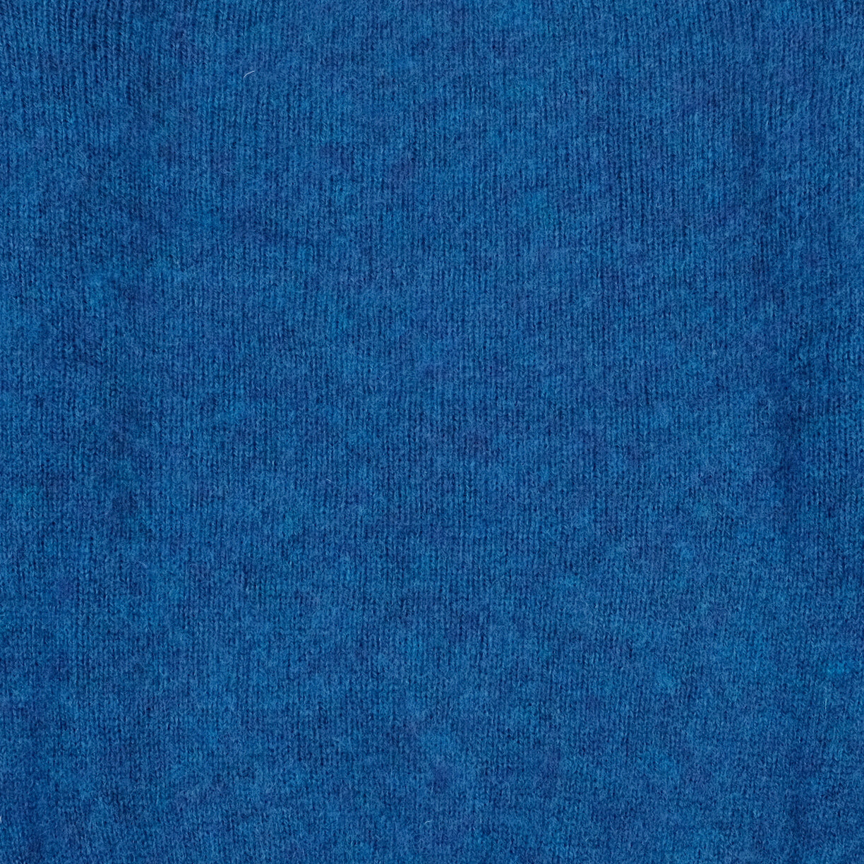 Supersoft Shaggy Wool Crew Sweater - Neptune Blue