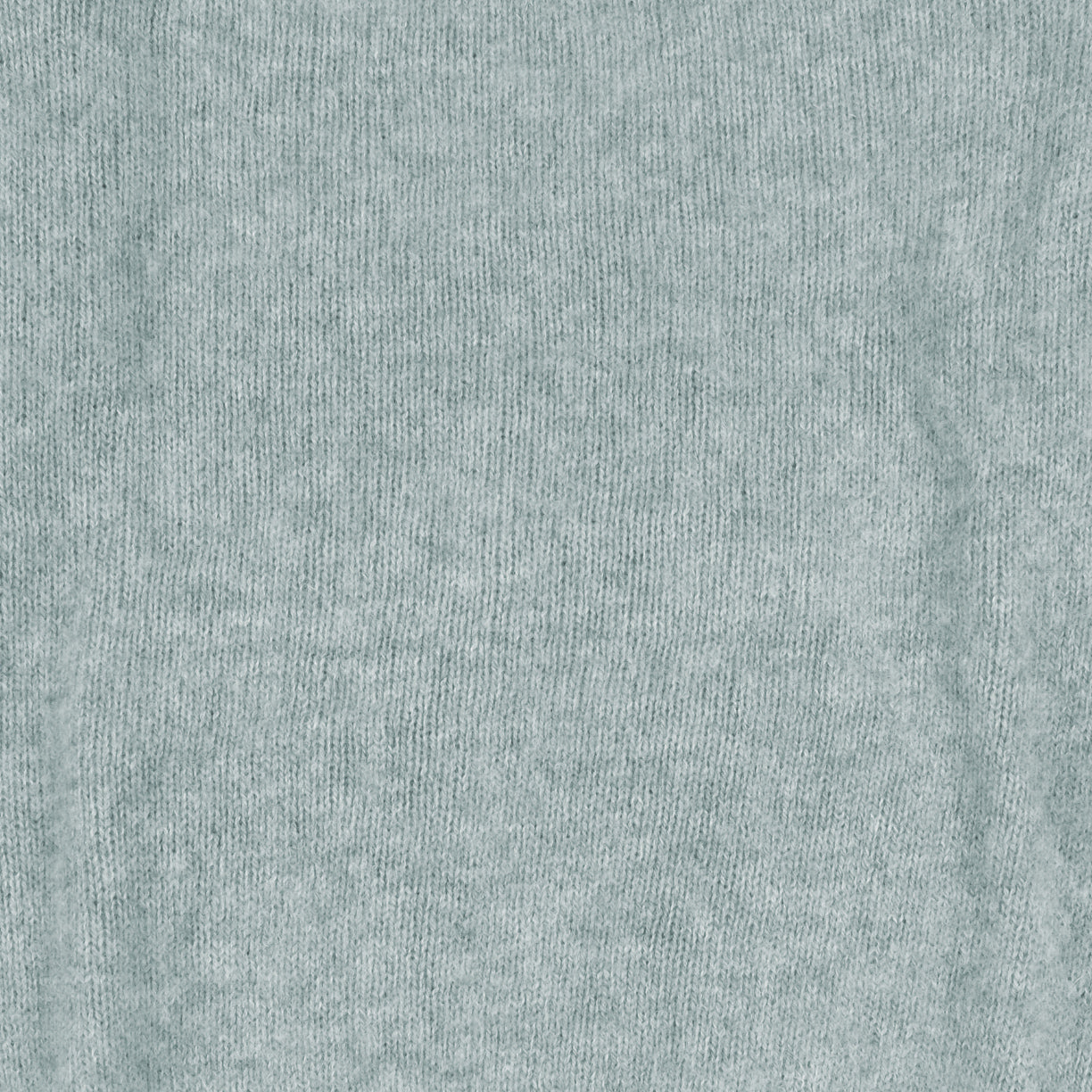 Supersoft Shaggy Wool Crew Sweater - Sea Glass