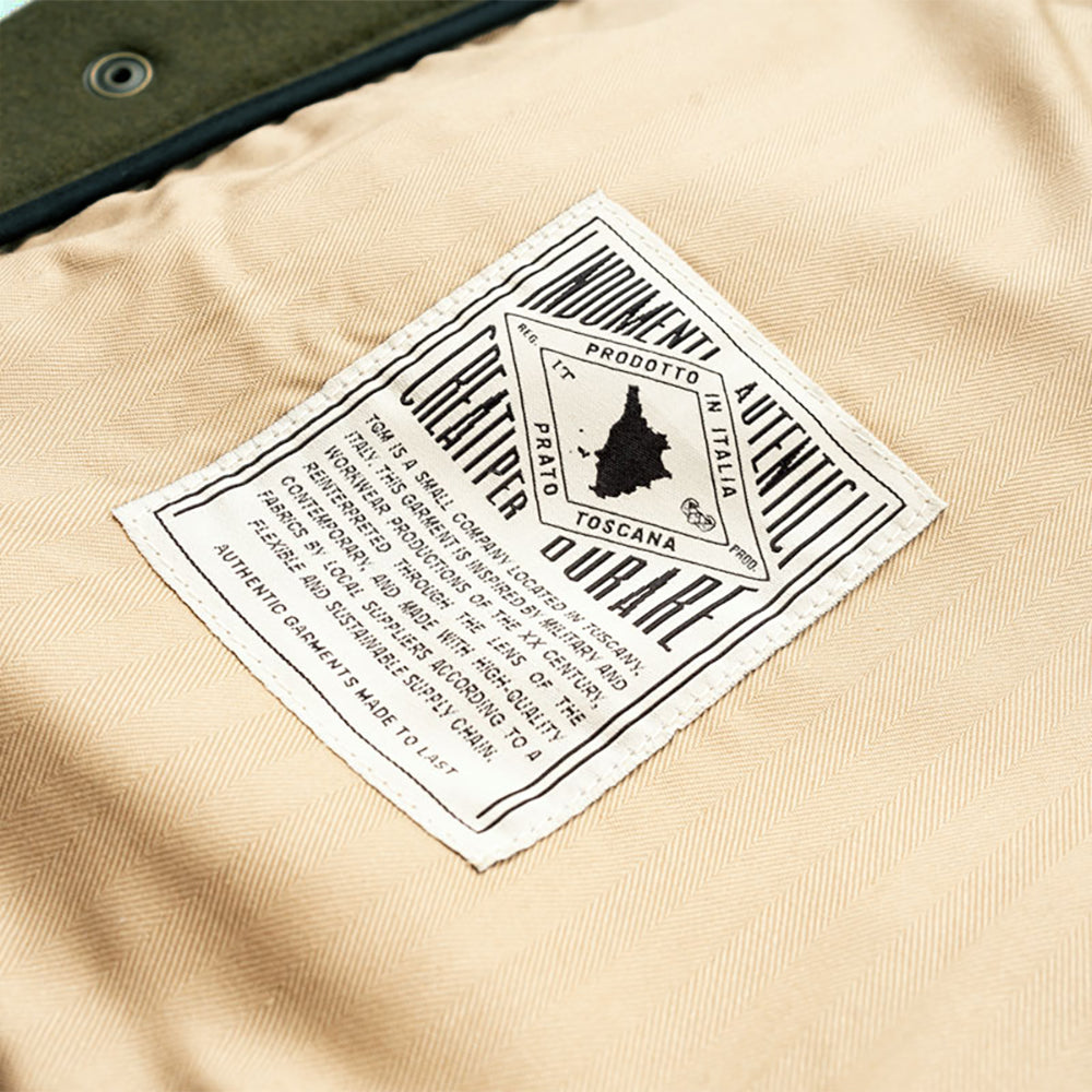Cruzer Anorak Wool Jacket - Forest Green