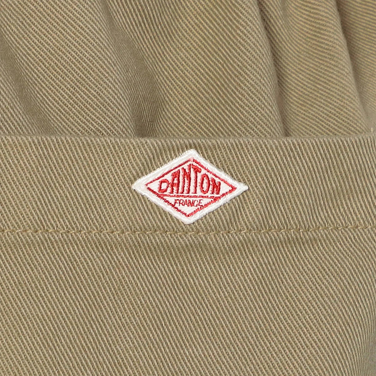 Two-Tuck Heavy Twill Easy Pants - Black