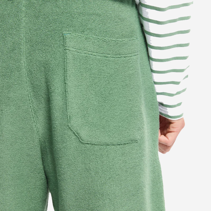Terry Cotton Shorts - Ivy