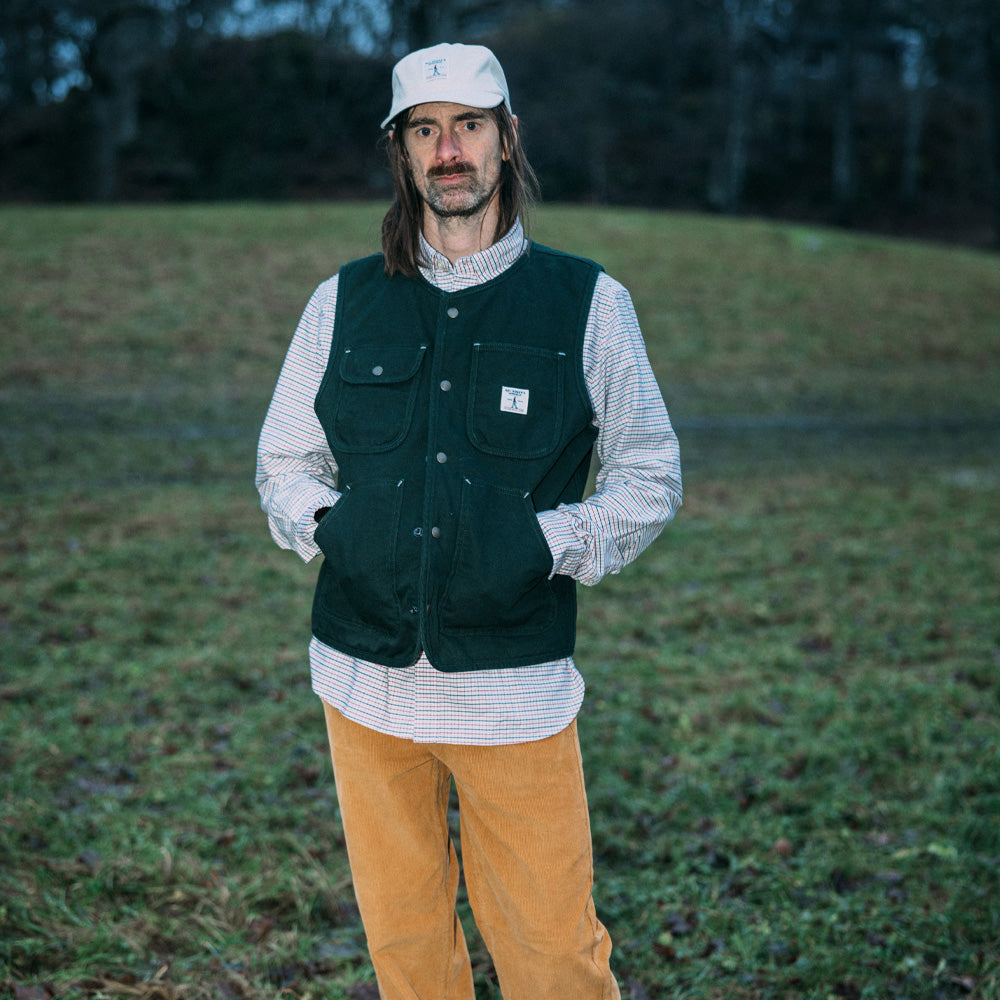 Vest Canvas SW - Bottle Green