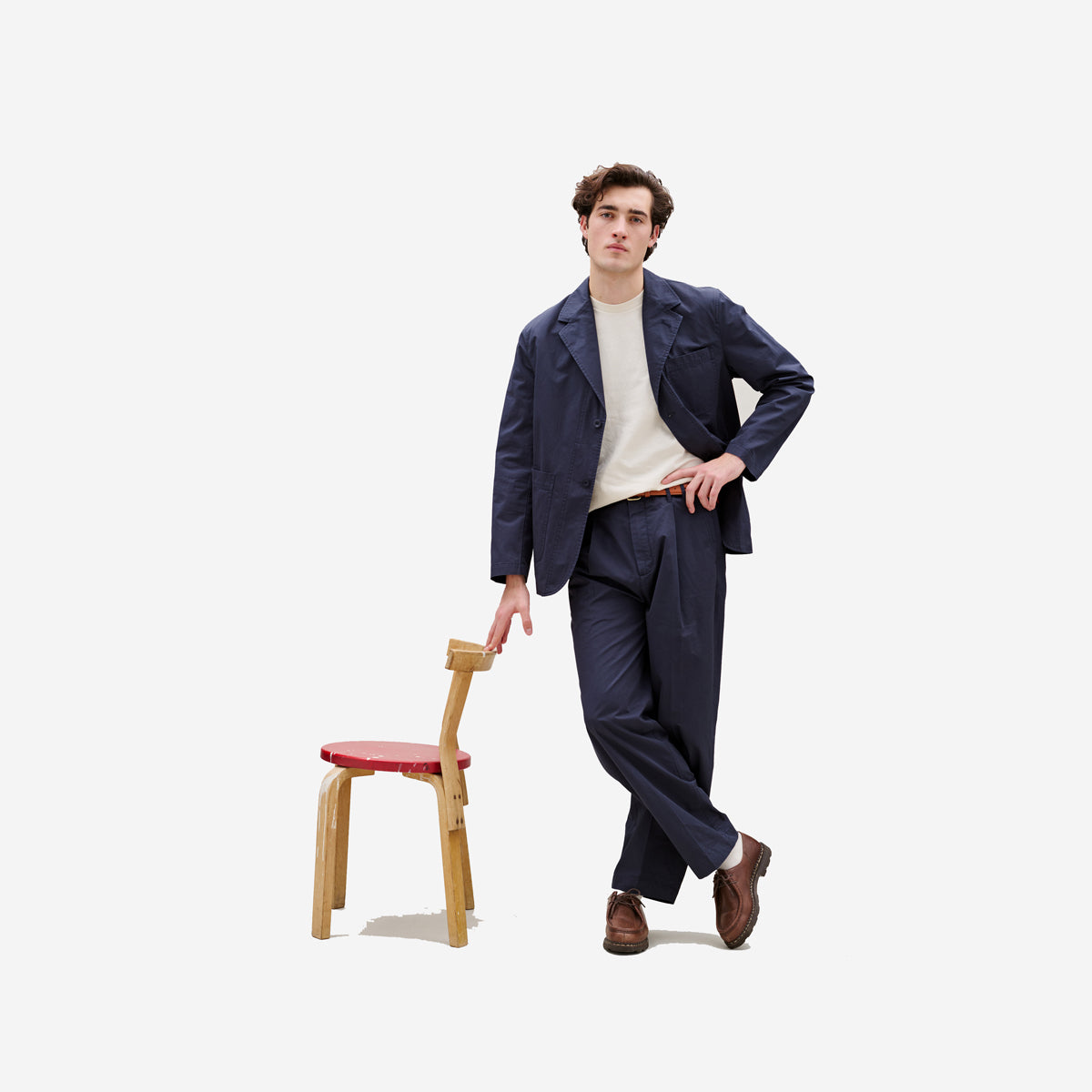 Work Unconstructed Blazer - Navy