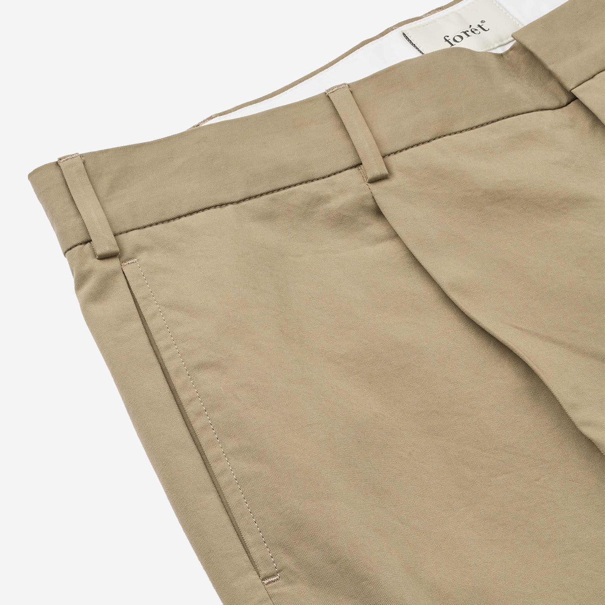 Writer Twill Tailored Pants - Khaki