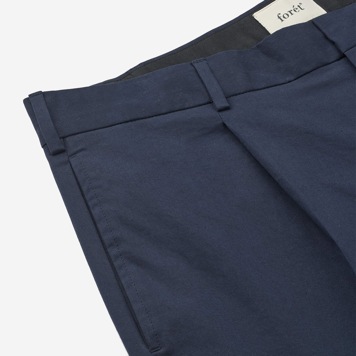 Writer Twill Tailored Pants - Navy