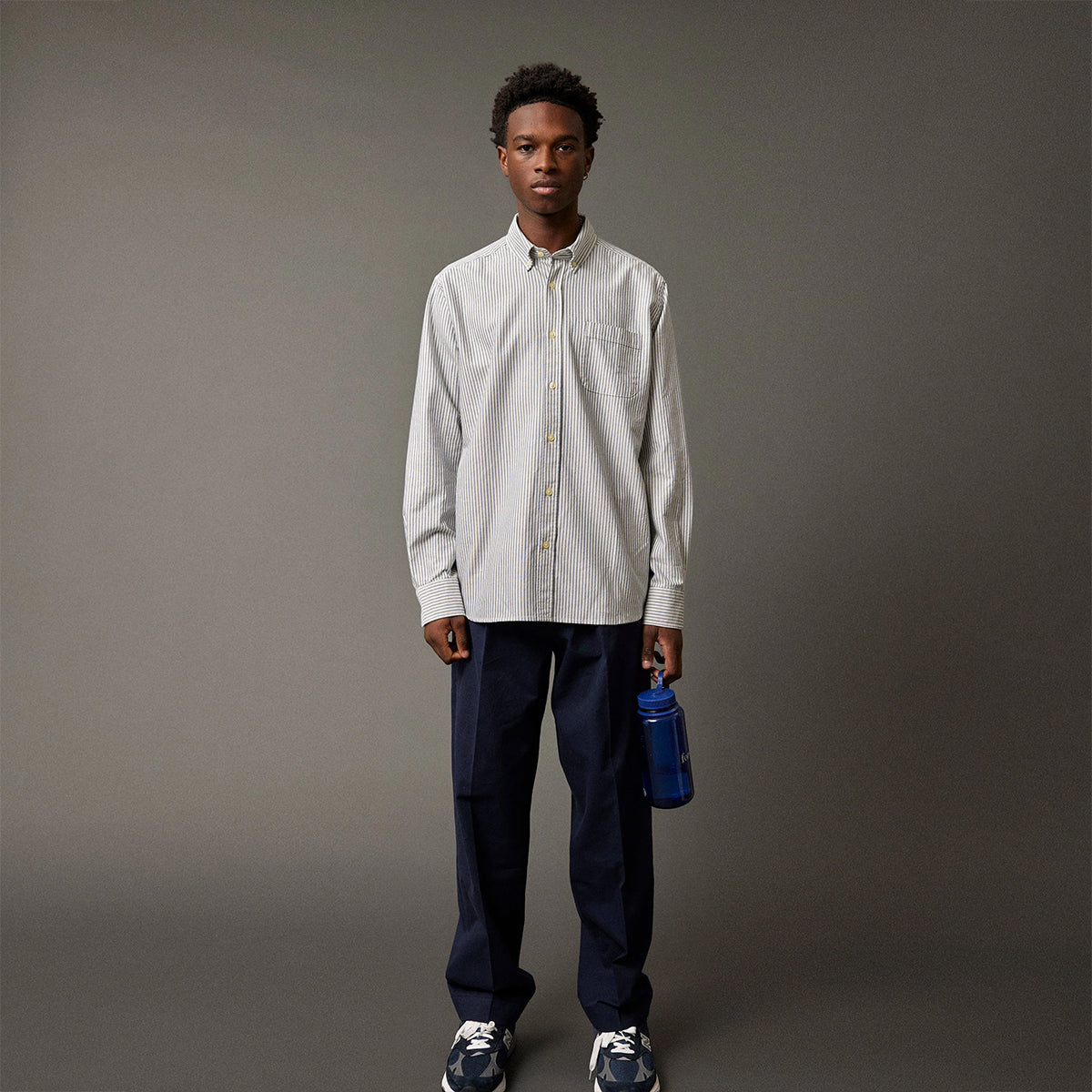 Writer Twill Tailored Pants - Navy