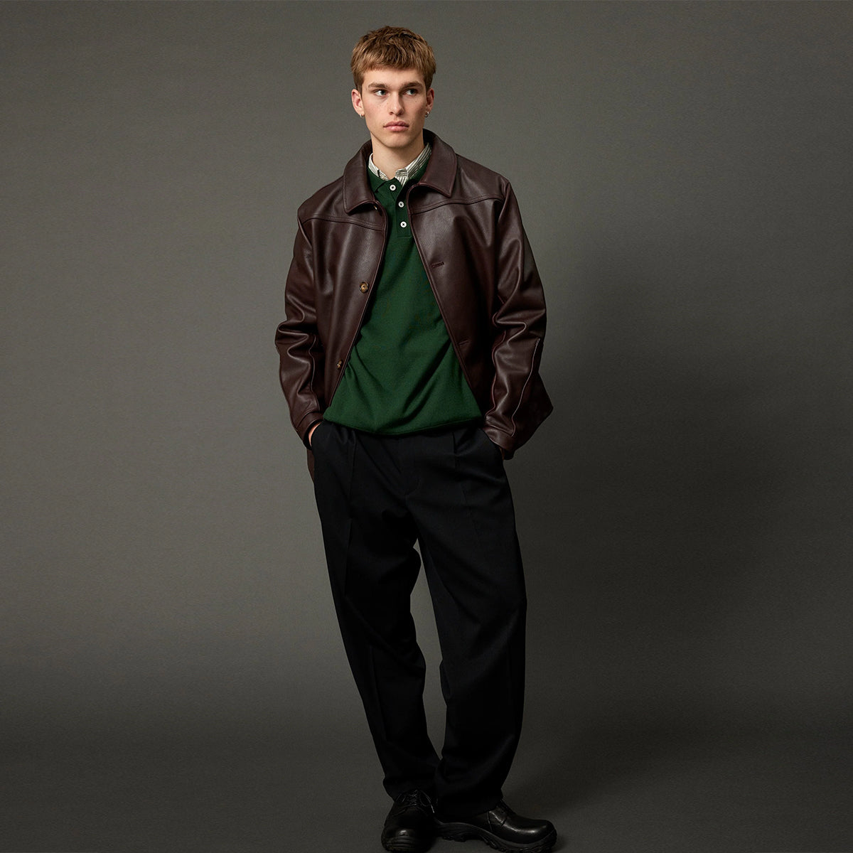 Writer Wool Dress Pants - Black