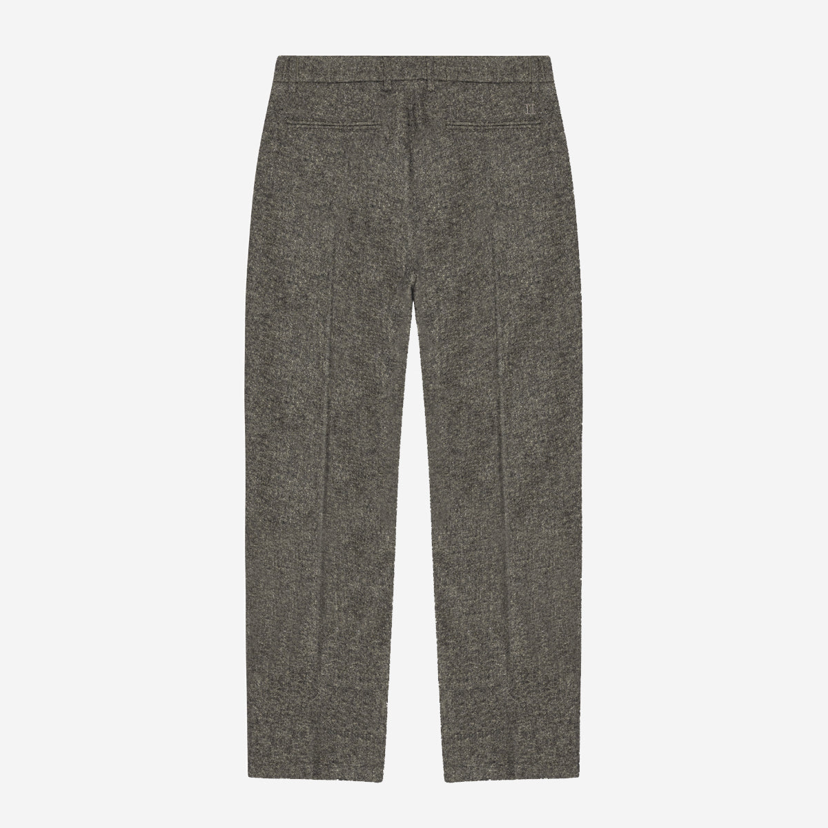 Wool Melange Slack Pants - Caribou