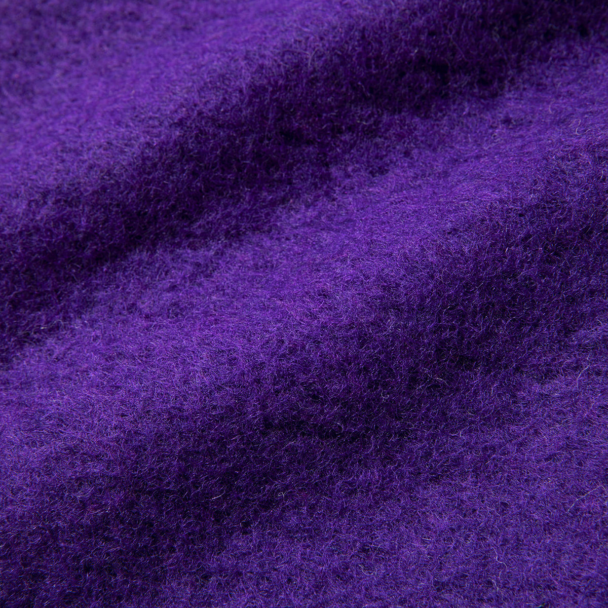 Wool Coach Overshirt - Purple