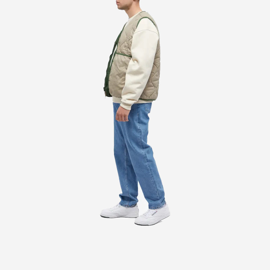 Fresh Reversible Liner Vest - Dark Green/Khaki