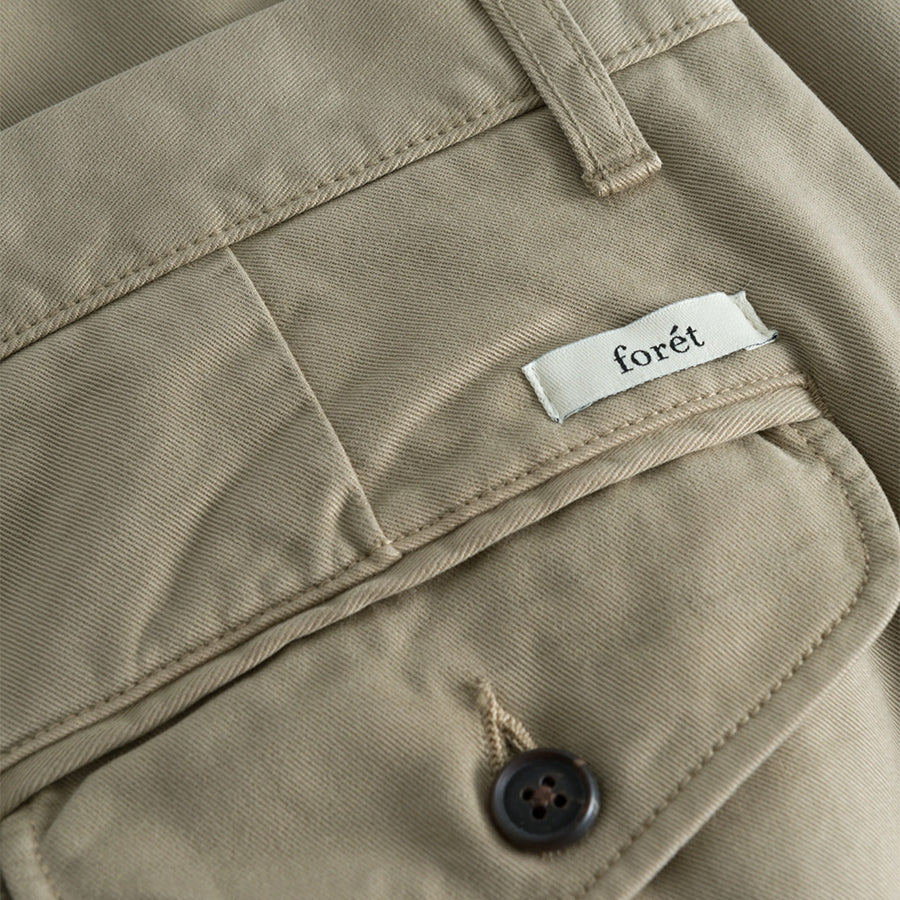 Brook Twill Chino Pants - Khaki