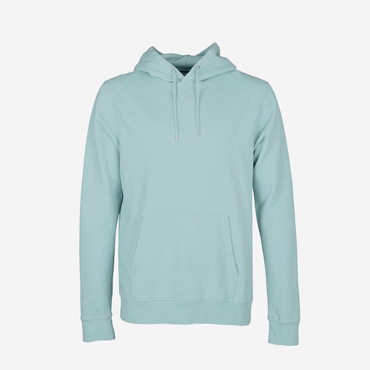 Classic Organic Hoodie - Teal Blue