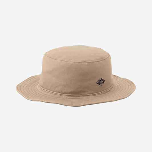 Cotton Twill Adjustable Jungle Bucket Hat - Pale Khaki