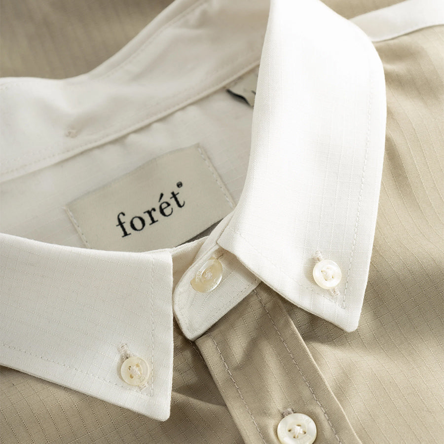Dart Ripstop Shirt - Brick/Khaki/Cloud