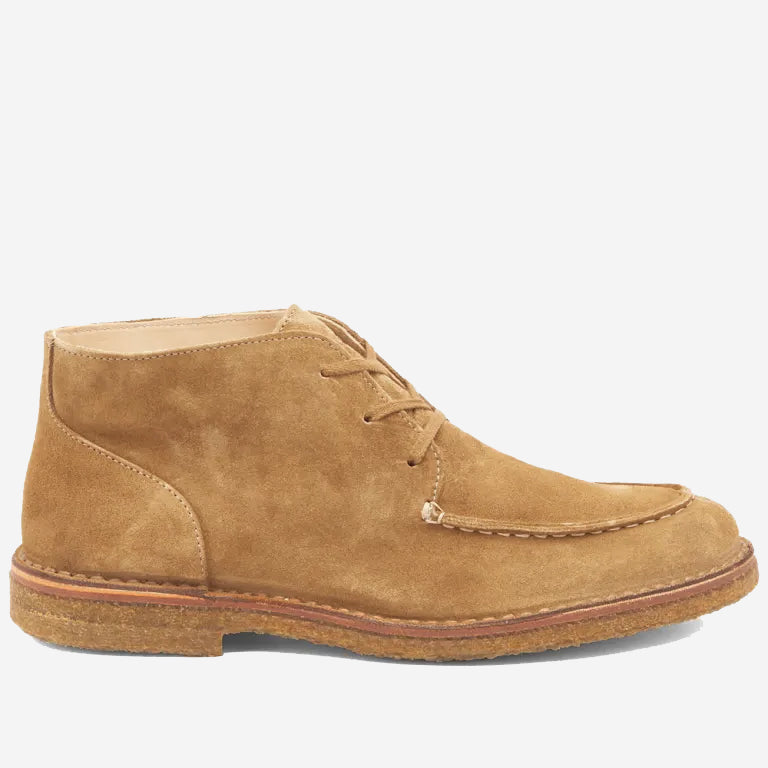 Dukeflex Suede Boots - Camel
